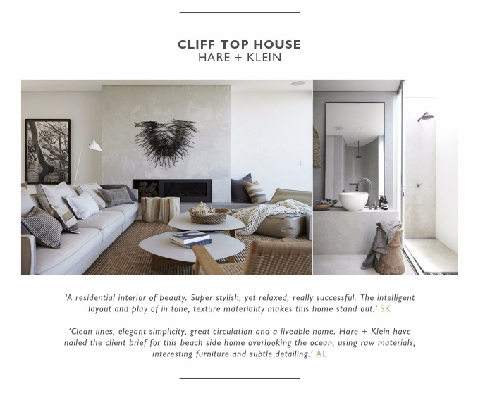 WIN Jury Comments for Cliff Top House