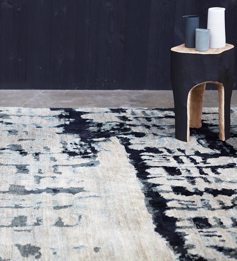 Etched Hand-Knotted Rug by Hare + Klein for Designer Rugs