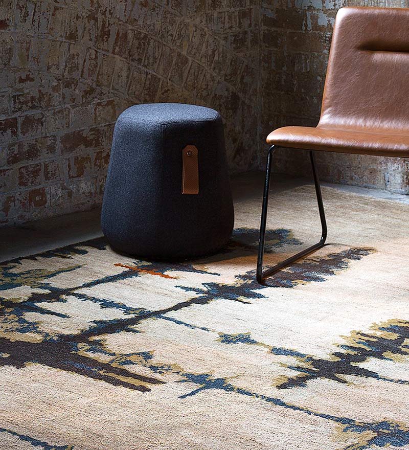 Inlets - Hand-knotted rug designed by Hare + Klein for Designer Rugs