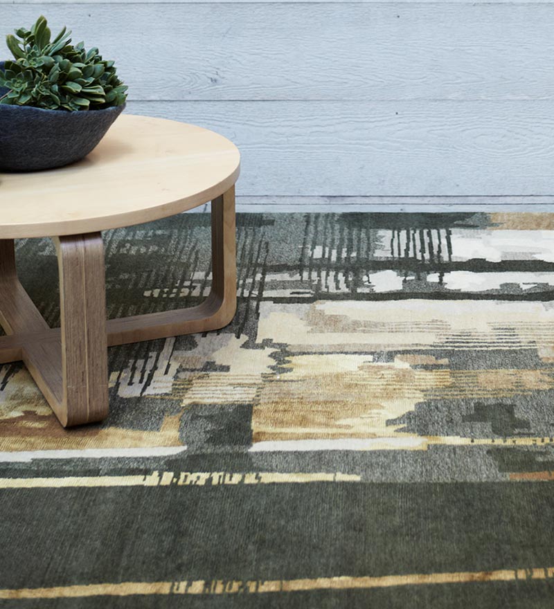 Unearthed Hand-Knotted Rug by Hare + Klein