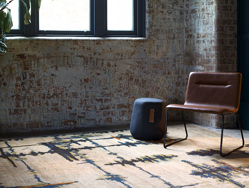 Inlets - Hand-knotted rug designed by Hare + Klein for Designer Rugs