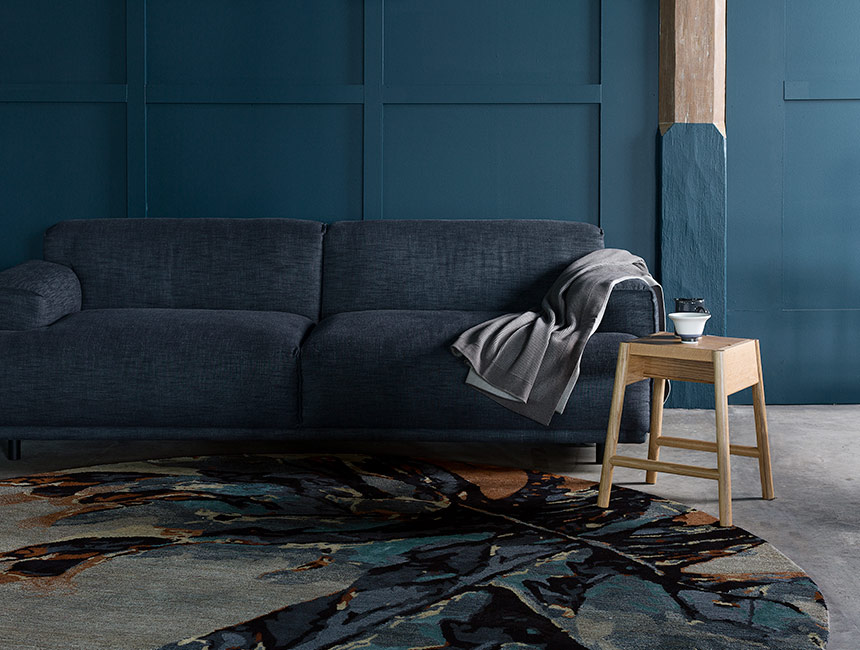 Wings - Hand-knotted rug designed by Hare + Klein for Designer Rugs