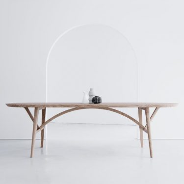 HK Edit x The Wood Room: Bridge Dining Table